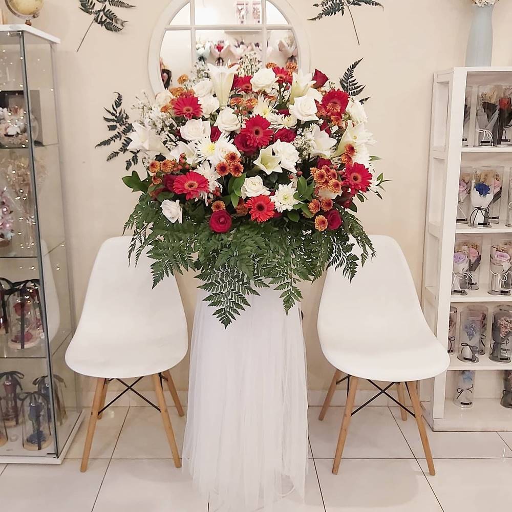 jual standing flower