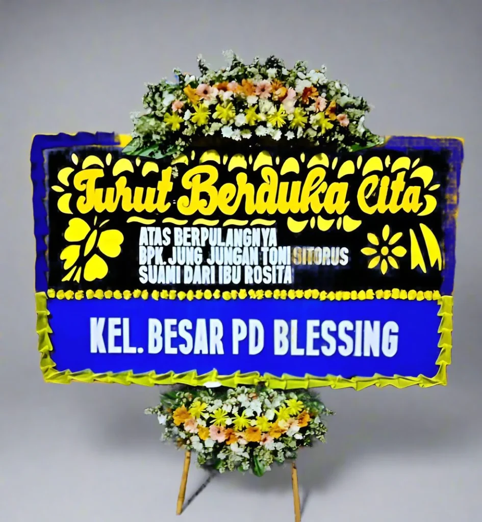 Bunga Papan Duka Cita 10