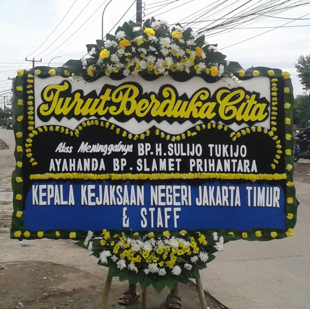Bunga Papan Duka Cita 5