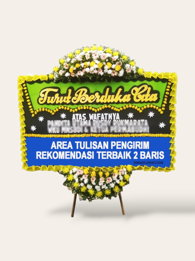 Bunga Papan Duka Cita 6