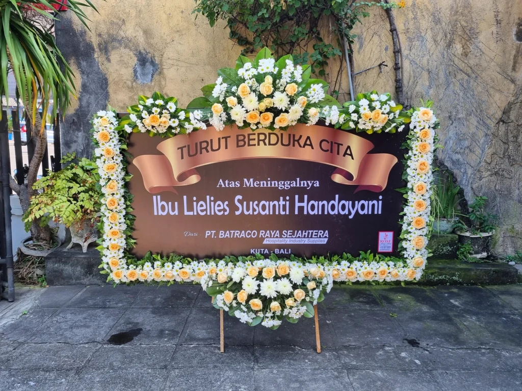 Bunga Papan Duka Cita 9