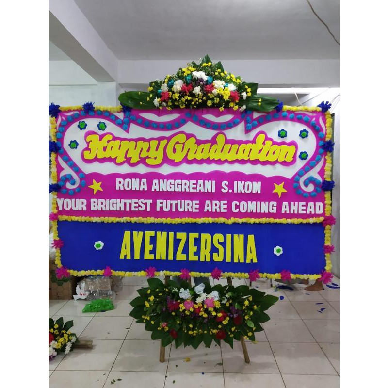Bunga Papan Kelulusan 3