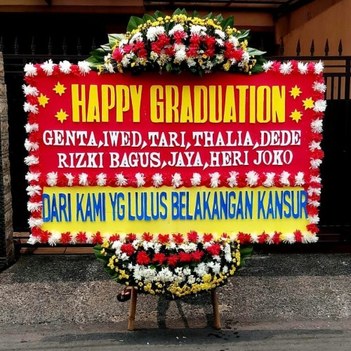 Bunga Papan Kelulusan 4