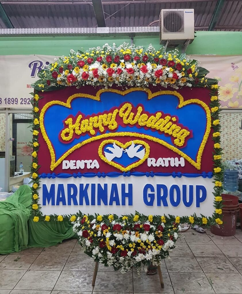 Bunga Papan Pernikahan 5