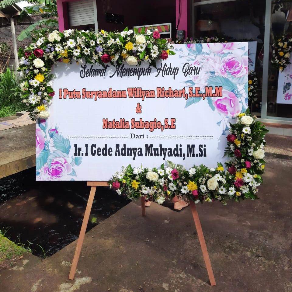 Bunga Papan Pernikahan 6