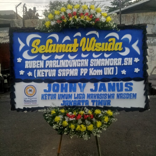 Bunga Papan Wisuda 1