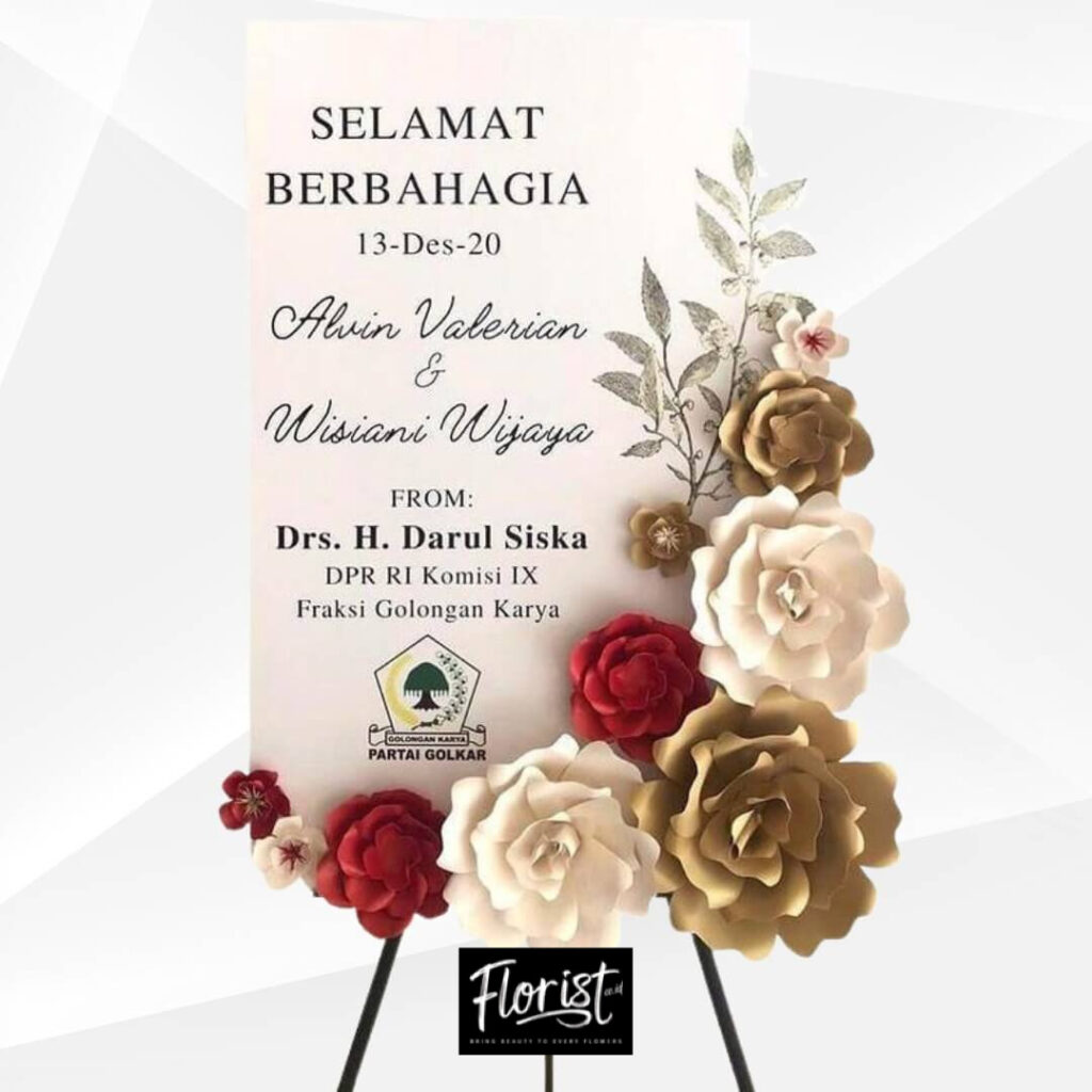 Papan Bunga Kertas 3