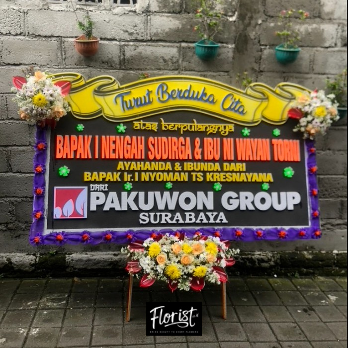 Papan Bunga Styrofoam 1