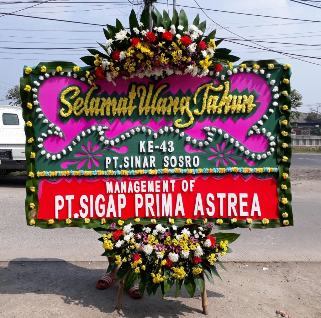 Papan Bunga Ulang Tahun 8
